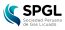 SPGL - Logo + Letras - Logo color - letra negra - fondo blanco