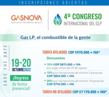 4º Congreso Internacional del GLP – GASNOVA Gas LP, el combustible de la gente