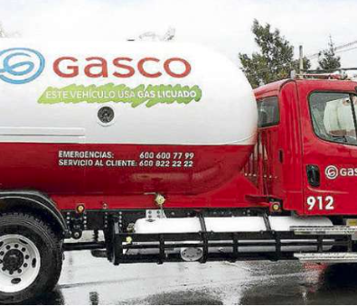 Gasco empieza a utilizar camiones a GLP (autogas)