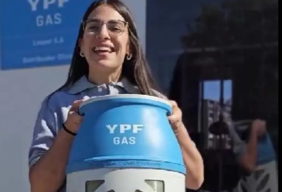 YPF Gas lançou botijões com embalagem plástica, mais leves e fáceis de manusear