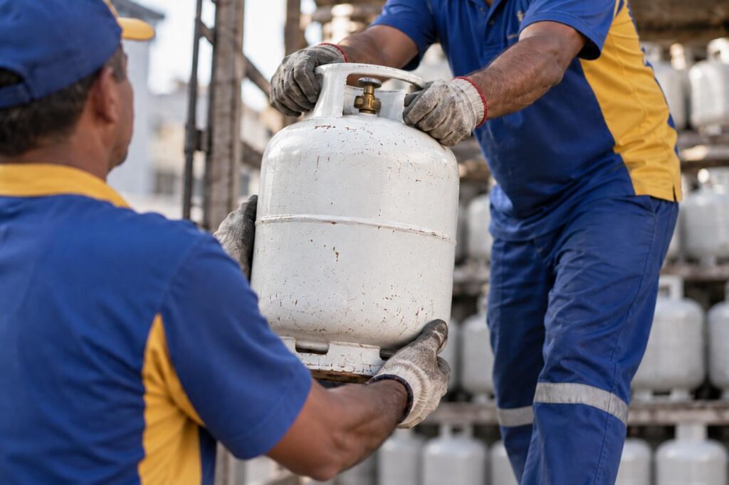 Por trás do botijão de cozinha: a rede que leva o GLP a todo o país