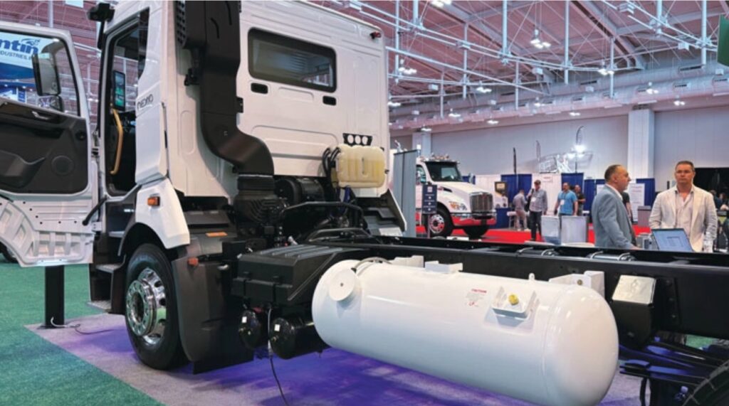 Nexio se aproxima do lançamento de um caminhão-tanque movido a propano no mercado